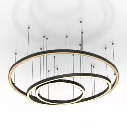 Hotel Luster Toccata Decor 3d model