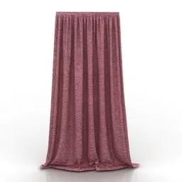Realistic Fabric Curtain 3d model