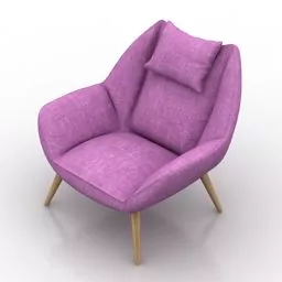 Armchair Ostervig Design 3d model