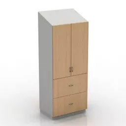 Black Locker Chest 3d model