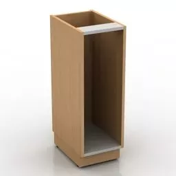 Working Space Locker 3d model