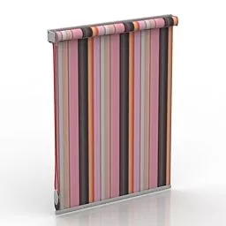 Jalousie Curtain 3d model Jalousie Curtain 3d model