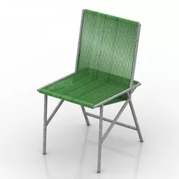 Plastic Chair Redoute 3d model