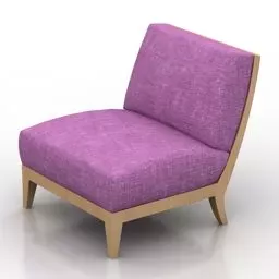 Single Chair Mcguire 3d model