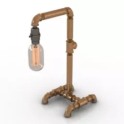 Decoration Diy Tube Lamp 3d model