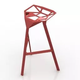 Chair Hmi Plastic Design 3d model