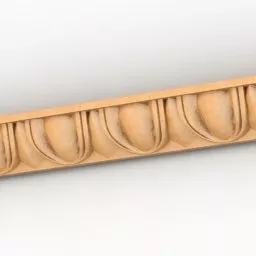 Modern Cornice Plaster Corner Shape 3d model