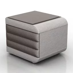 Soft Nightstand 3d model