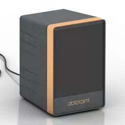Desktop Speaker Microlab 3d model