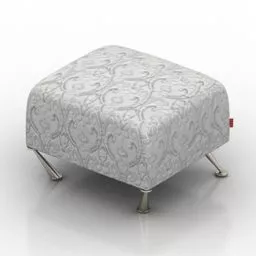 Avanta Sofa Stool 3d model