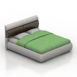 Niagara Bed 1800mm 2000mm 3d model