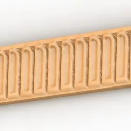 Corner Ceiling Molding Line Pattern 3d model