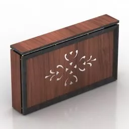 Decoration Screen Conception 3d model