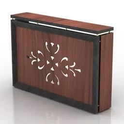 Screen Radiator Coverd 3d model