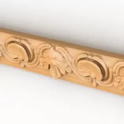 Rosette Molding Circular Shape 3d model