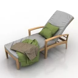 Lounge Panama Chair 3d model