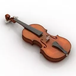Violin Musical Instrument 3d model