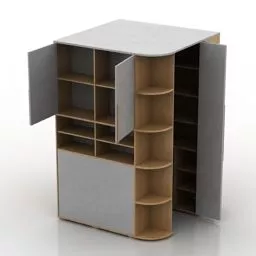 Locker Studio Design 3d model