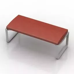 Public Space Common Seat 3d model