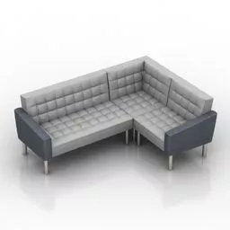 L Sofa Fort Collection 3d model