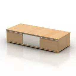 Low Locker Furniture 3d model