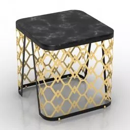 Luxury Table Formenti Decoration 3d model