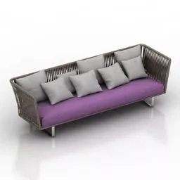 Sofa Bali Outdoor Design 3d model