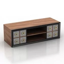 Tv Stand Kiel Collection 3d model