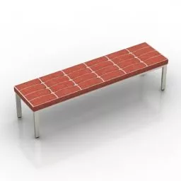 Bench Florence Sofa 3d model