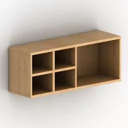 Shelf Minimalist Style 3d model
