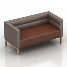 Loveseat Sofa Binor 3d model