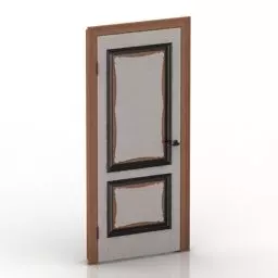 Door Alder Classic Decor 3d model