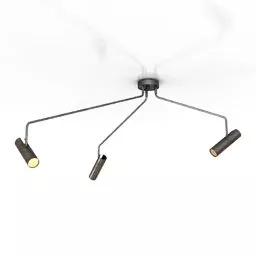 Luster Arm Eye Spot Light 3d model