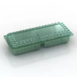 Old Cargo Container 3d model