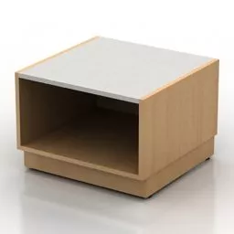 Small Bedroom Locker 3d model