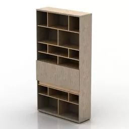 Different Size Locker Drawers 3d model