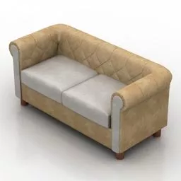 Sofa Afrodita 2 Seats 3d model