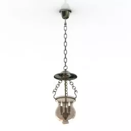 Hanging Luster Palette Design 3d model
