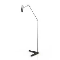Red Torchere Lamp Oluce 3d model