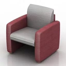 Armchair Golf Design 3d model
