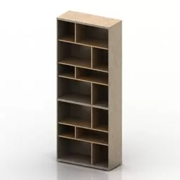 Office Room Locker File Cabinet 3d model