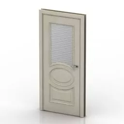 Old Style Door 3d model