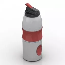 Plastic Bottle Kitchen Ware 3d model