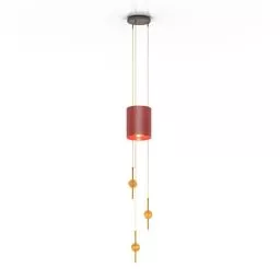 Luster Lamp Tube 3d model