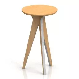 Single Table Furniture 3d model