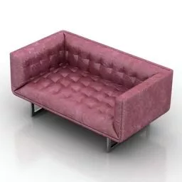 Vintage Sofa Mercury 3d model