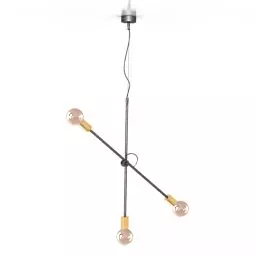 Luster Sticks Lighting 3d model