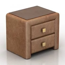 Bedside Fidji Nightstand 3d model
