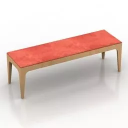 Bedroom Bench 3d model