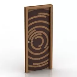 Door Twist Pattern 3d model